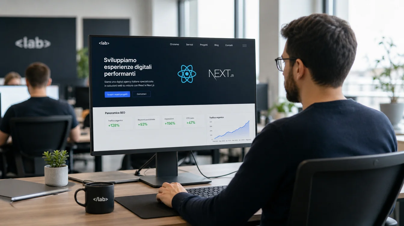 Perché il tuo sito React non appare su Google (e come lo risolviamo con Next.js)