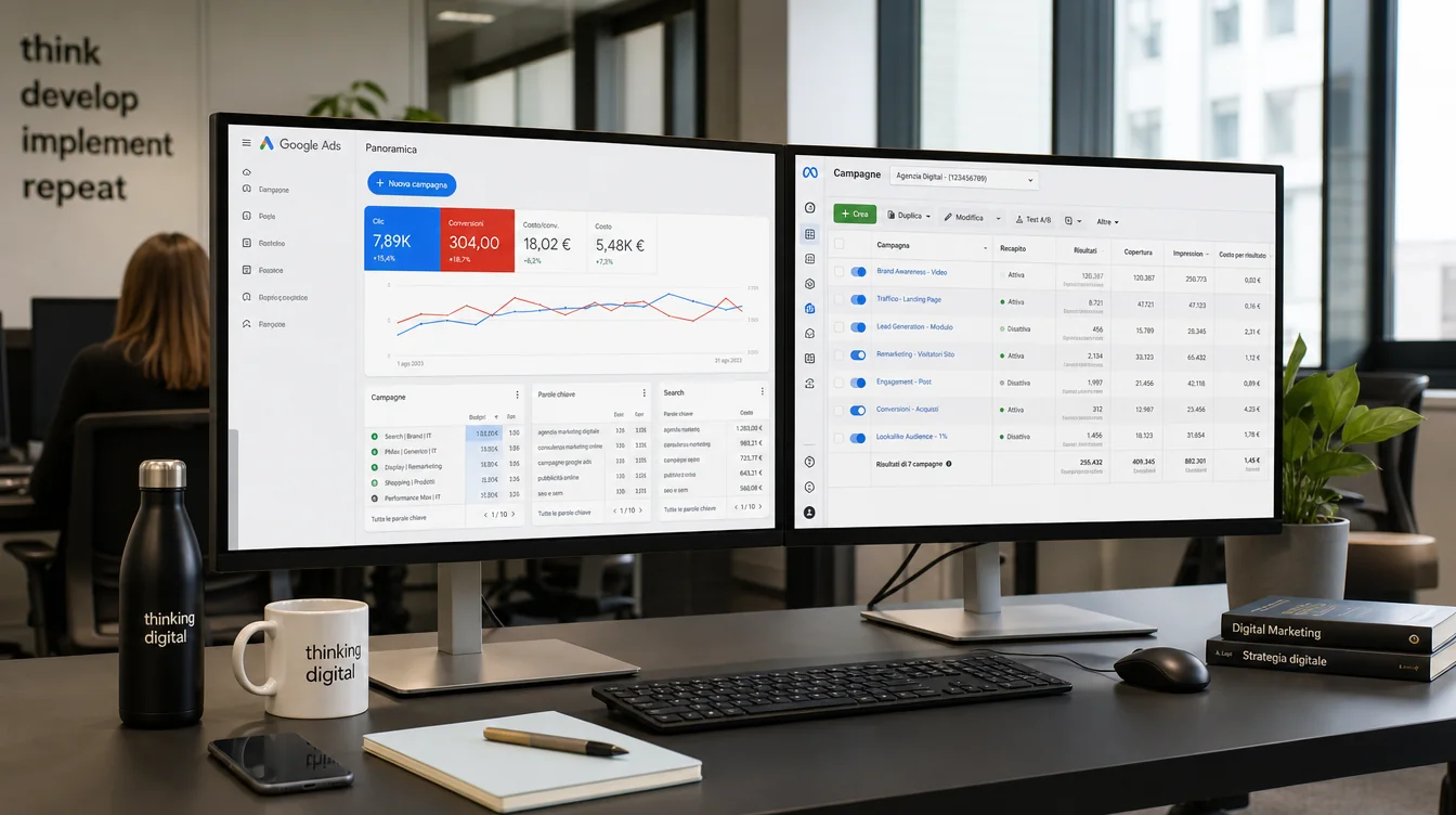 Google Ads vs Meta Ads nel 2026: dove conviene davvero investire il tuo budget