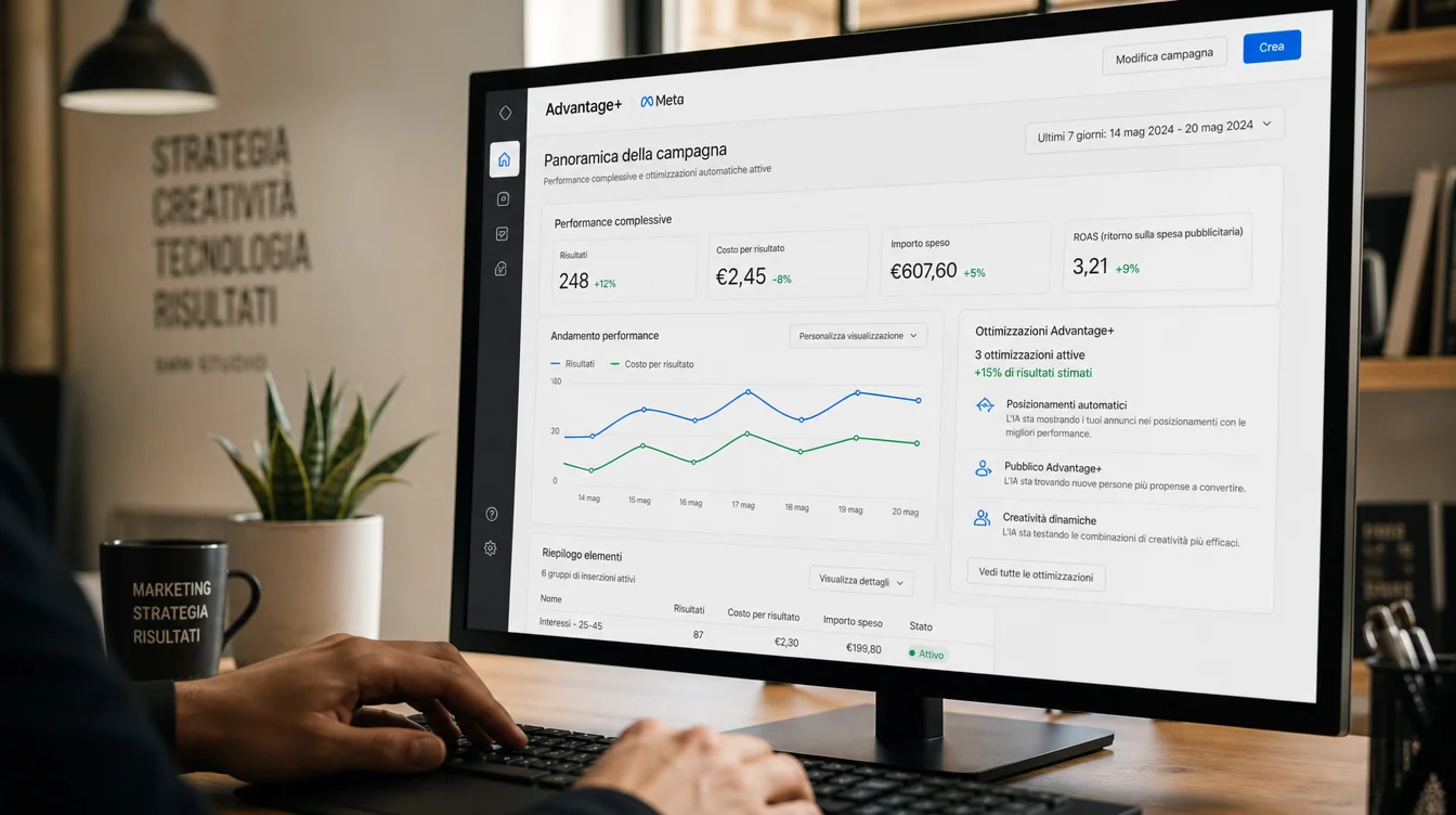 Advantage+: come Meta sta rivoluzionando le campagne pubblicitarie con l'AI