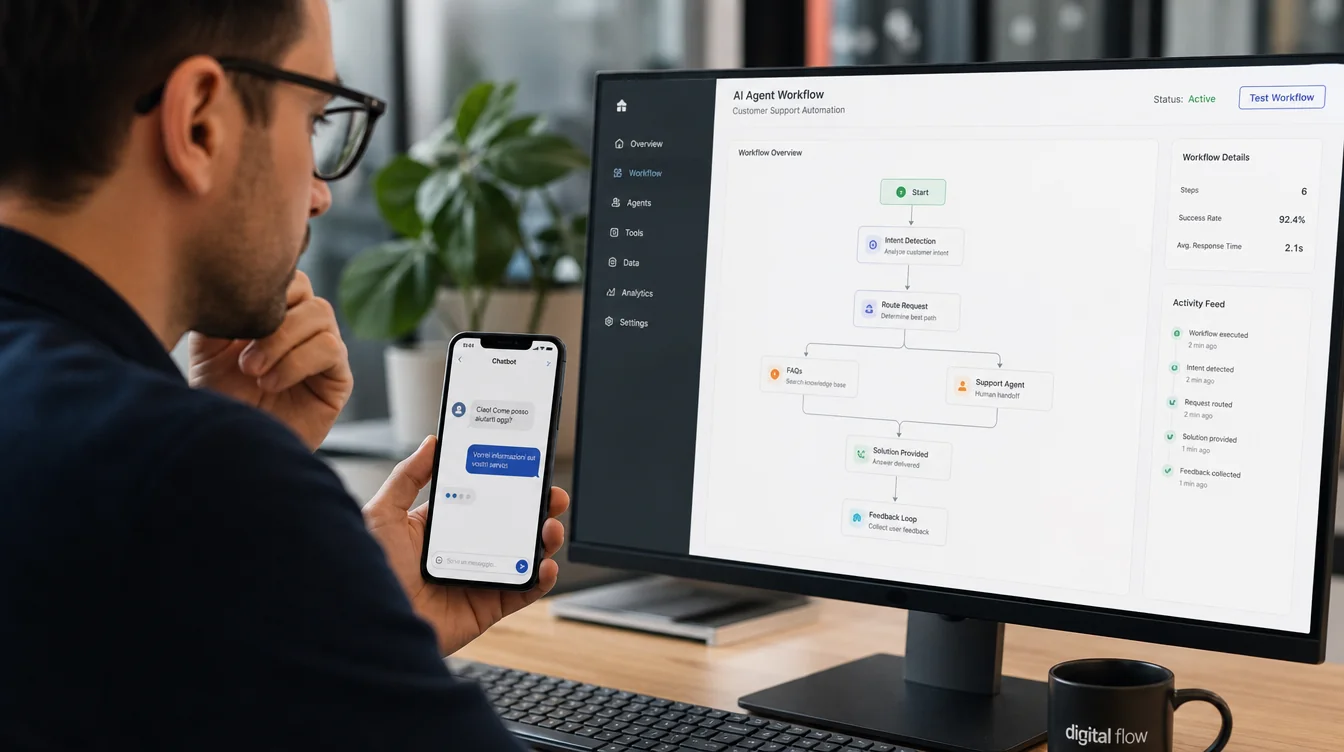 Agente AI vs Chatbot: cosa cambia davvero (e perché le aziende devono saperlo)