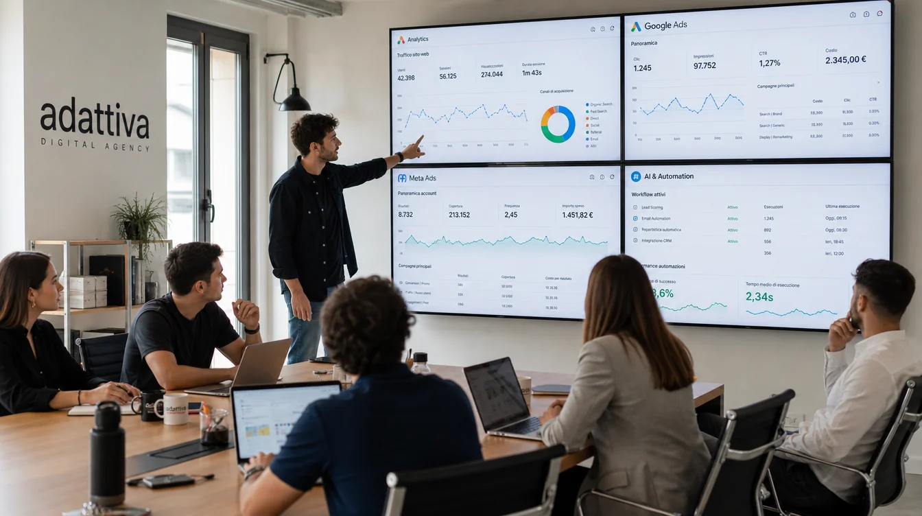 Strategia full-funnel 2026: come integrare sito web, AI e advertising per massimizzare il ROI